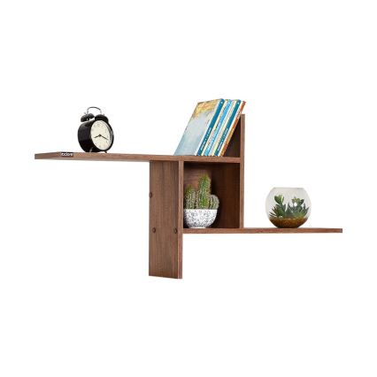 Nástenná polica 50x100 cm hnedá