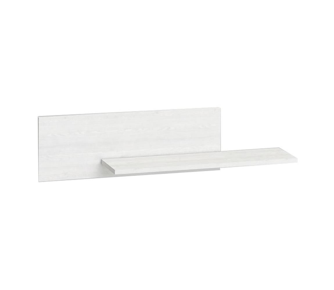 Konsimo Sp. z o.o. Sp. k. Nástenná polica SARPA 23x92 cm biela 11068.15.100