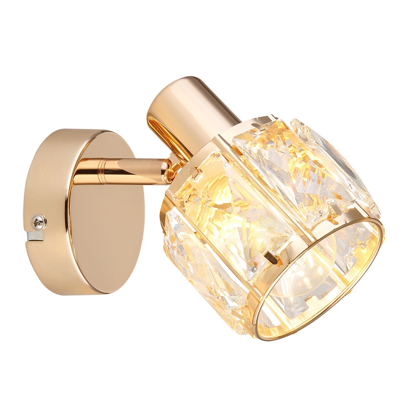 Nástenné bodové svietidlo DUBAI 1xE14/40W/230V rose gold