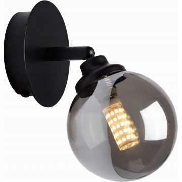 Nástenné bodové svietidlo IMAGINE 1xG9/40W/230V čierna/dymová
