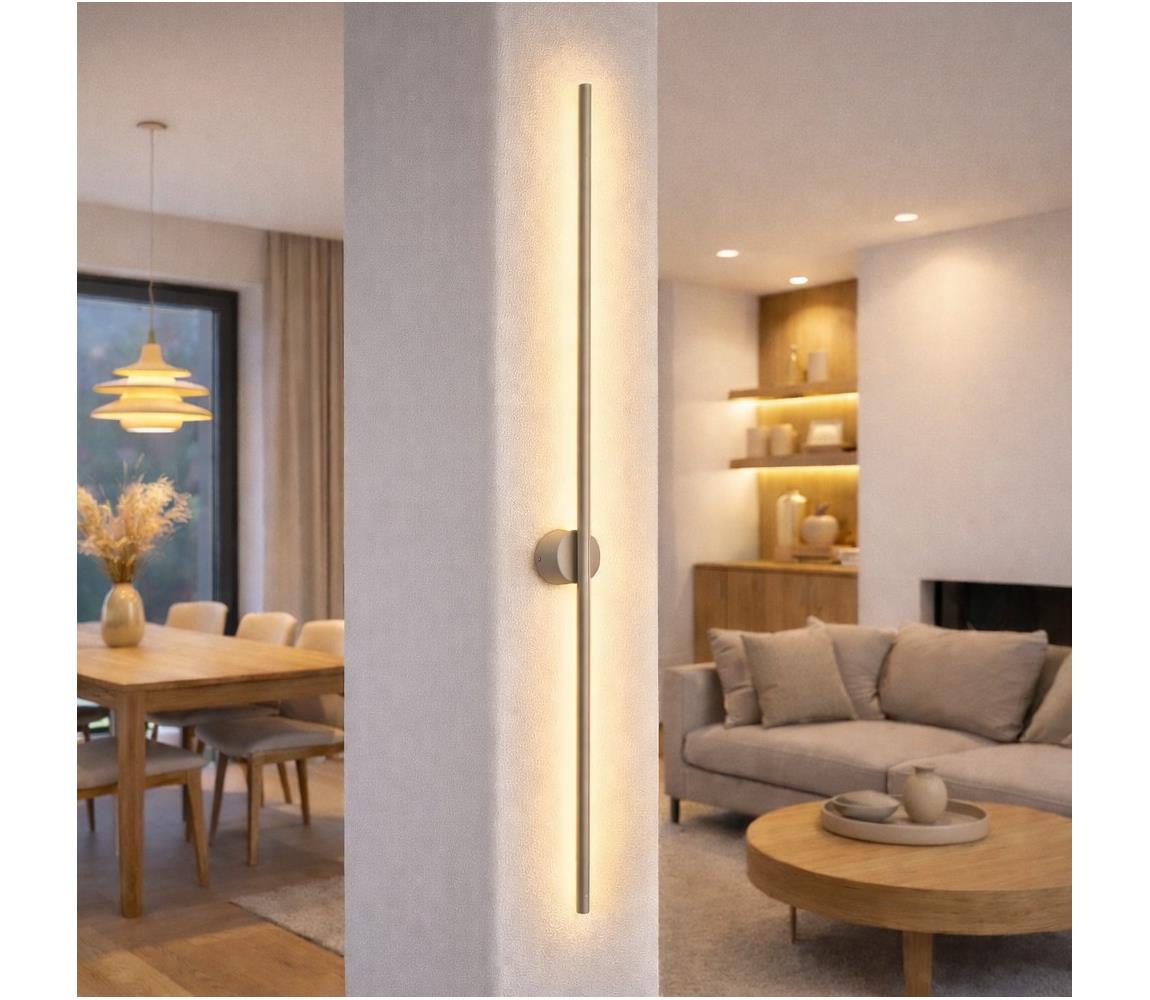 Nástenné LED svietidlo LANA LED/12W/230V 4000K béžové KM-1.197/BEŻ
