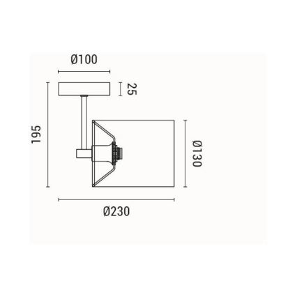 Nástenné svietidlo 1xE14/15W/230V