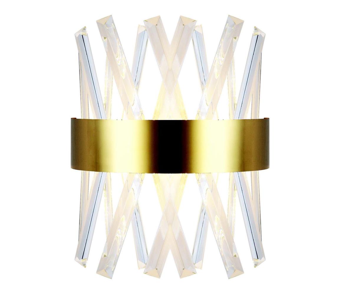 Eurolamp Nástenné svietidlo 4XG9/4W/230V zlatá