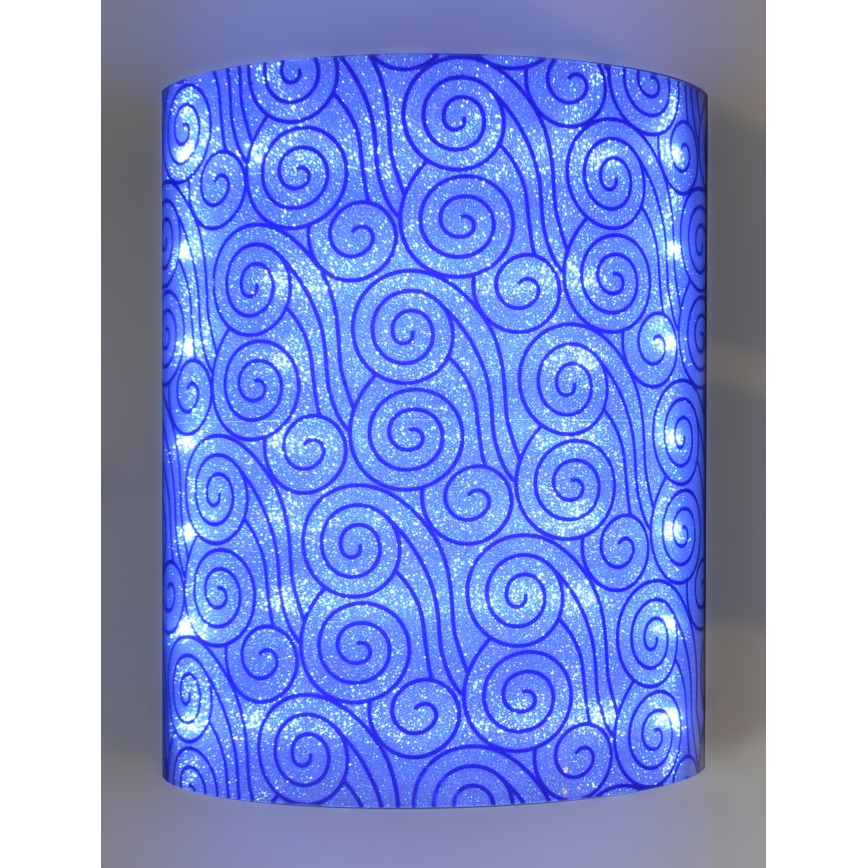 Nástenné svietidlo ALEDO 4xG4/20W/230V/12V + LED + diaľkové ovládanie