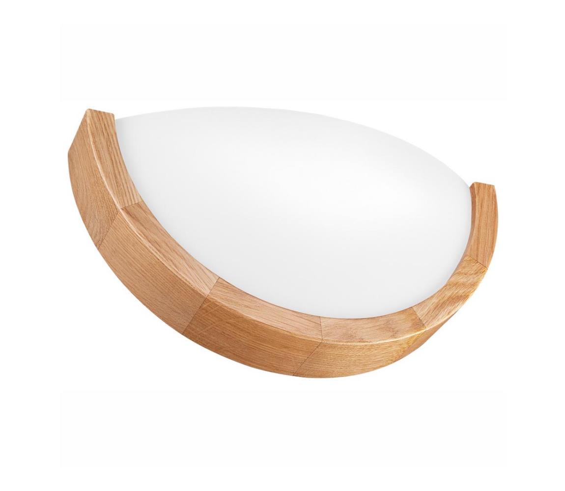 Nástenné svietidlo ANELLO 1xE27/60W/230V dub