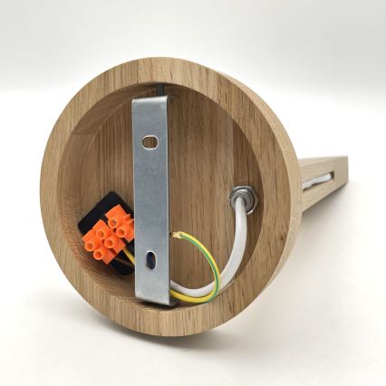 Nástenné svietidlo ANTONIO 1xE14/40W/230V dub