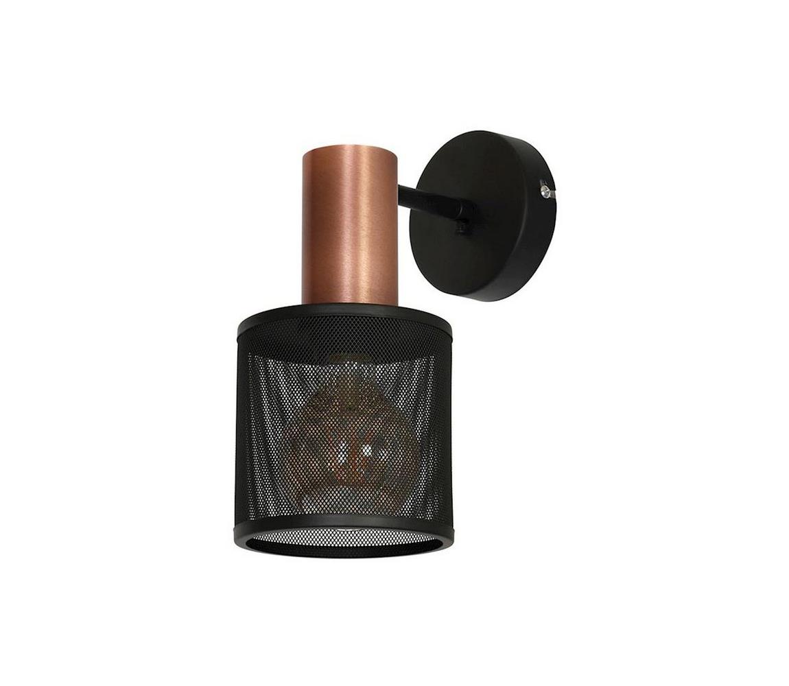 Nástenné svietidlo ARES BLACK 1xE27/60W/230V