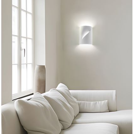 Nástenné svietidlo BLANC 2xE14/10W/230V biela