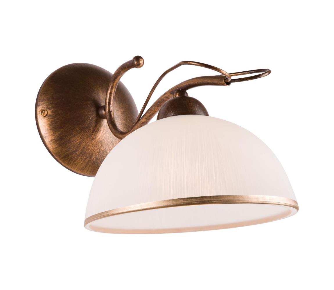 Nástenné svietidlo COBRA 1xE27/60W/230V bronz/patina KM-1.52/BRĄZ