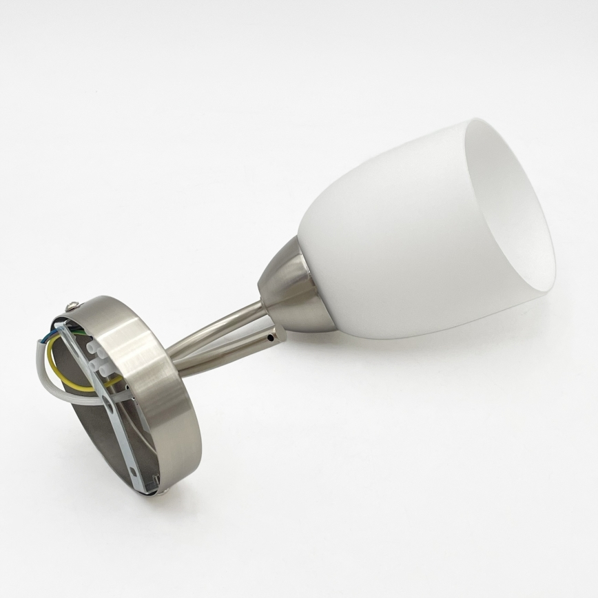 Nástenné svietidlo DONNA 1xE27/60W/230V nikel