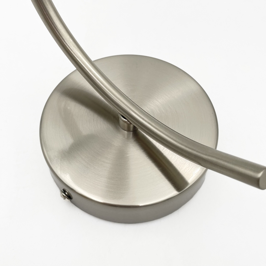 Nástenné svietidlo DONNA 1xE27/60W/230V nikel