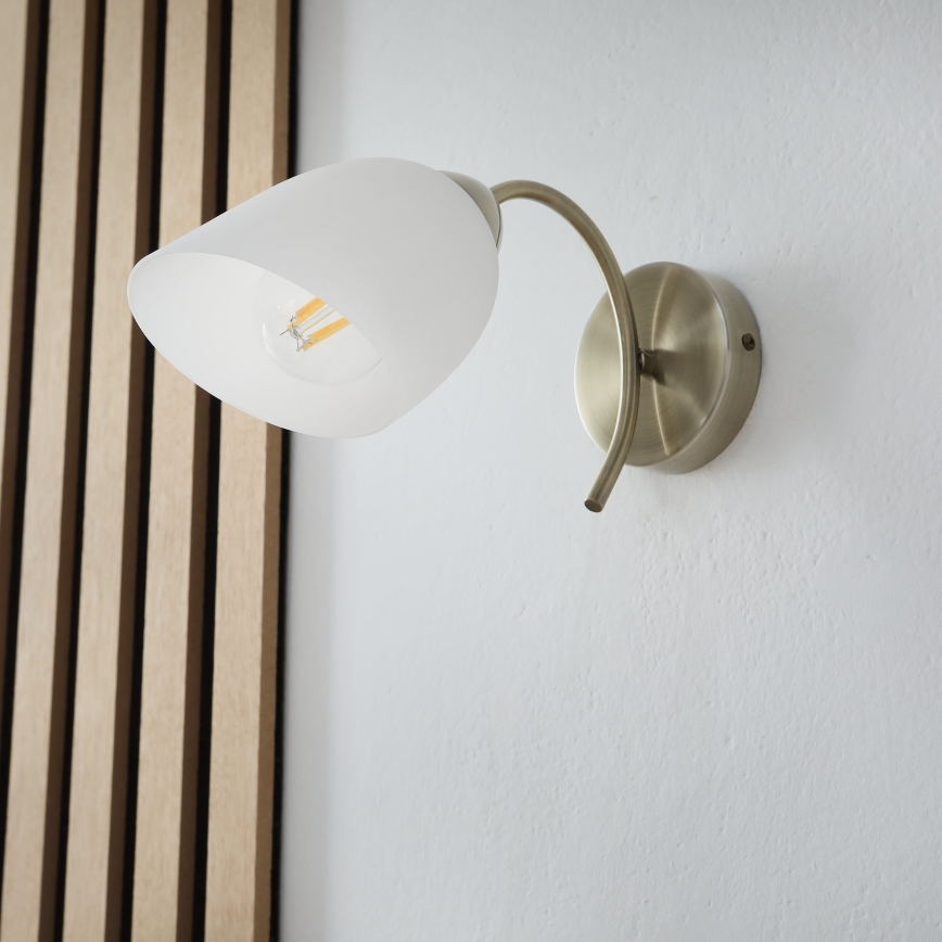 Nástenné svietidlo DONNA 1xE27/60W/230V patina