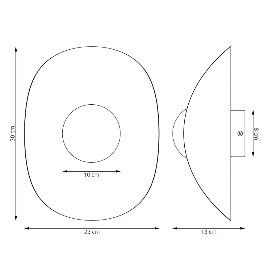 Nástenné svietidlo FIERO 1xG9/8W/230V béžové