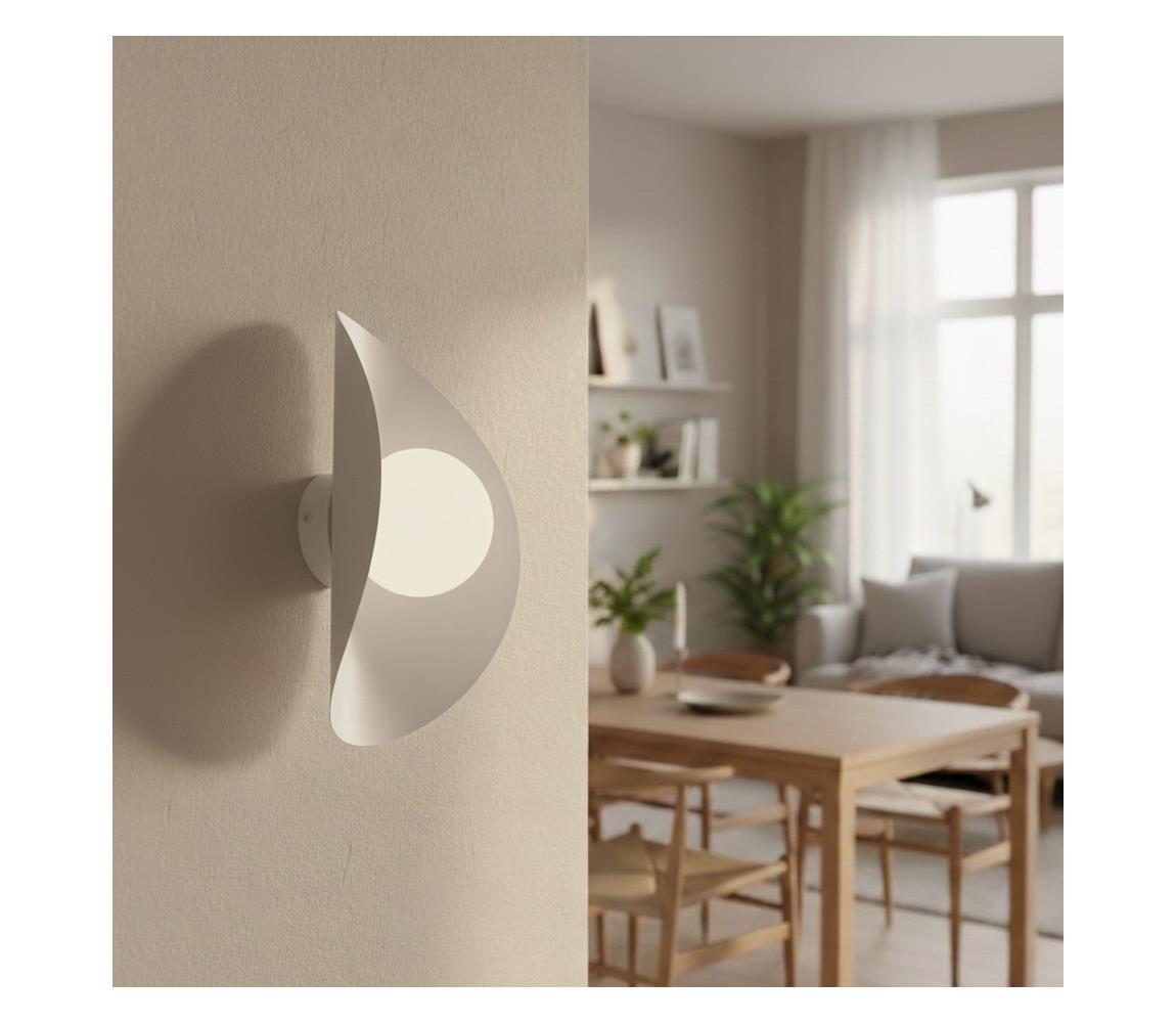 EMIBIG Nástenné svietidlo FIERO 1xG9/8W/230V biela 1524/K1