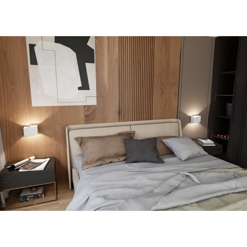 Nástenné svietidlo FROST 1xG9/8W/230V biela