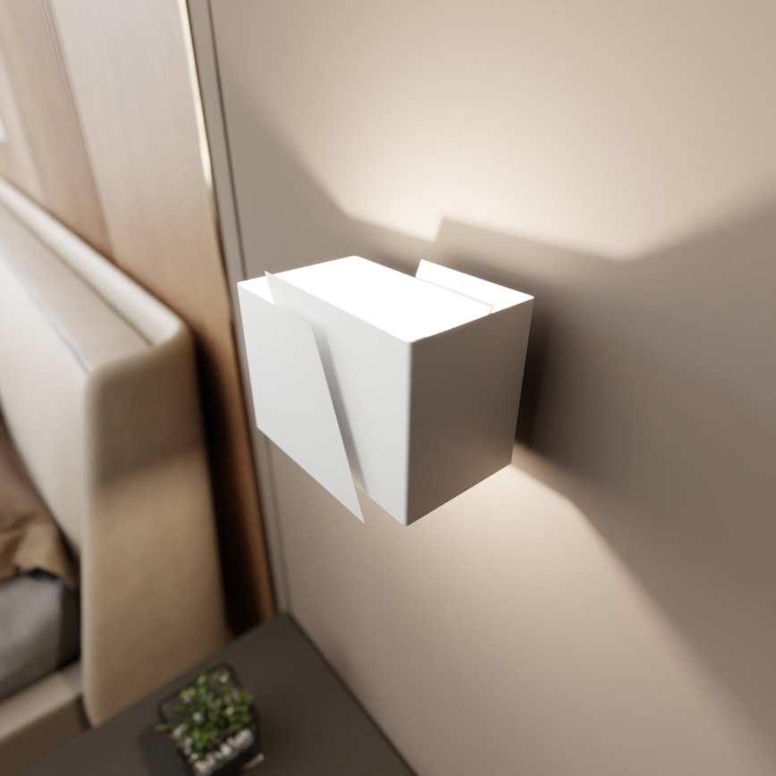 Nástenné svietidlo FROST 1xG9/8W/230V biela