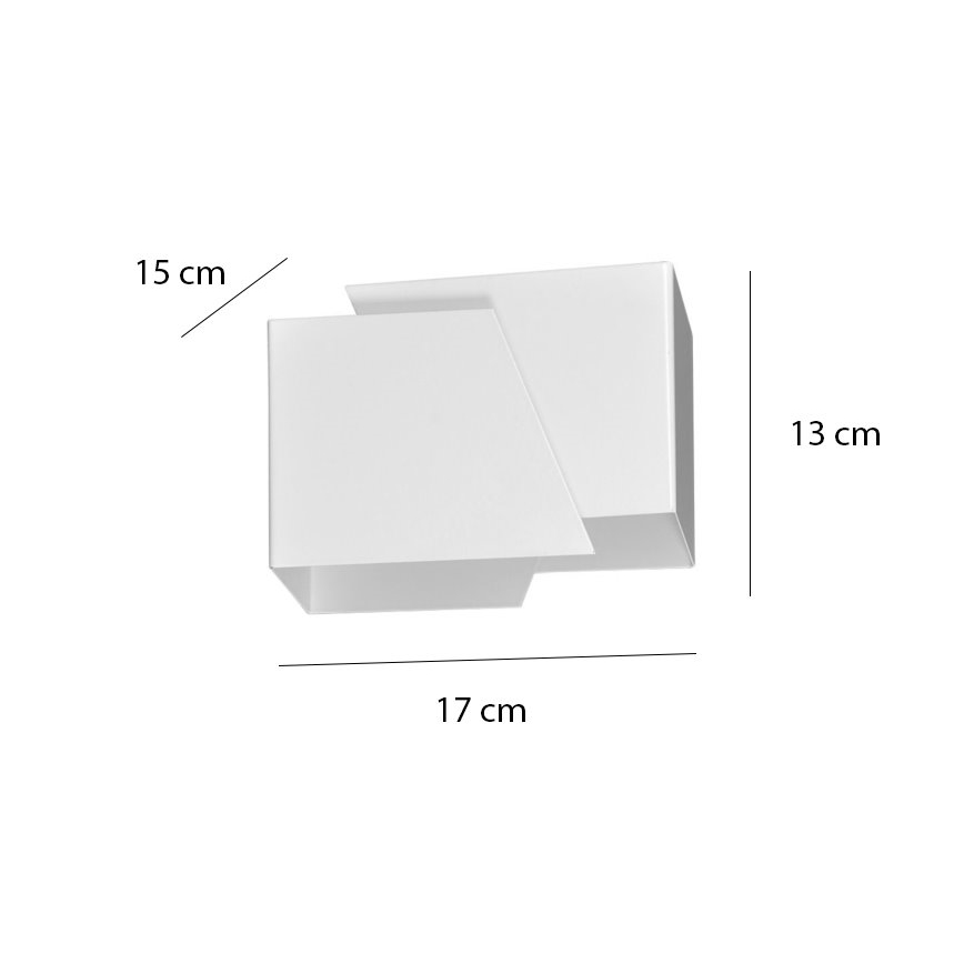 Nástenné svietidlo FROST 1xG9/8W/230V biela