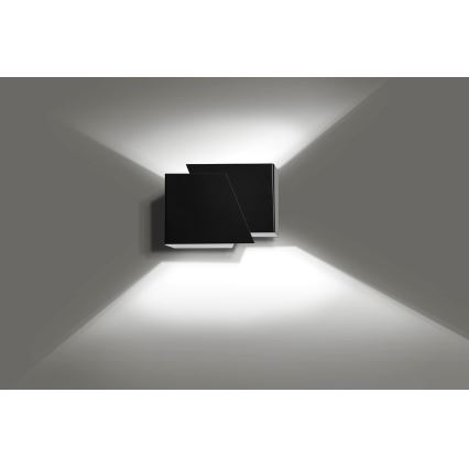 Nástenné svietidlo FROST 1xG9/8W/230V čierna