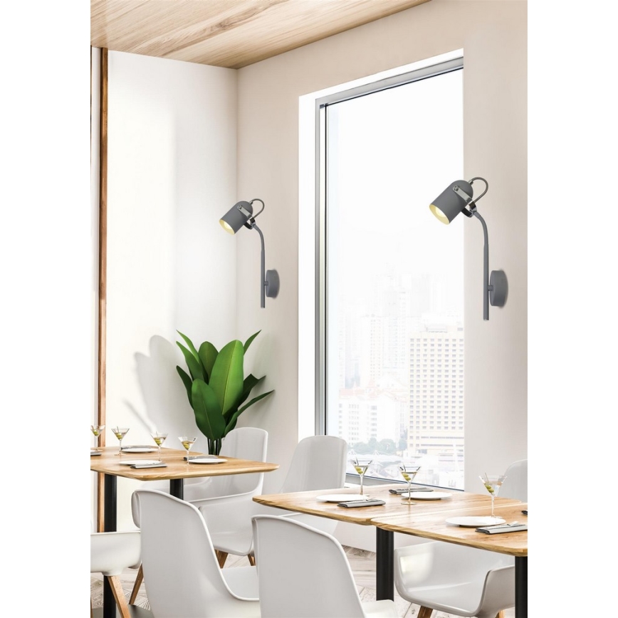 Nástenné svietidlo GRAY 1xE14/40W/230V