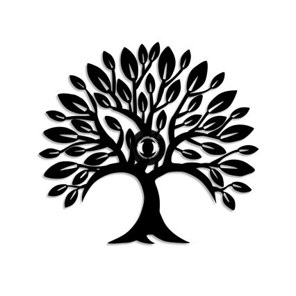Nástenné svietidlo HEART TREE 1xE27/40W/230V čierna