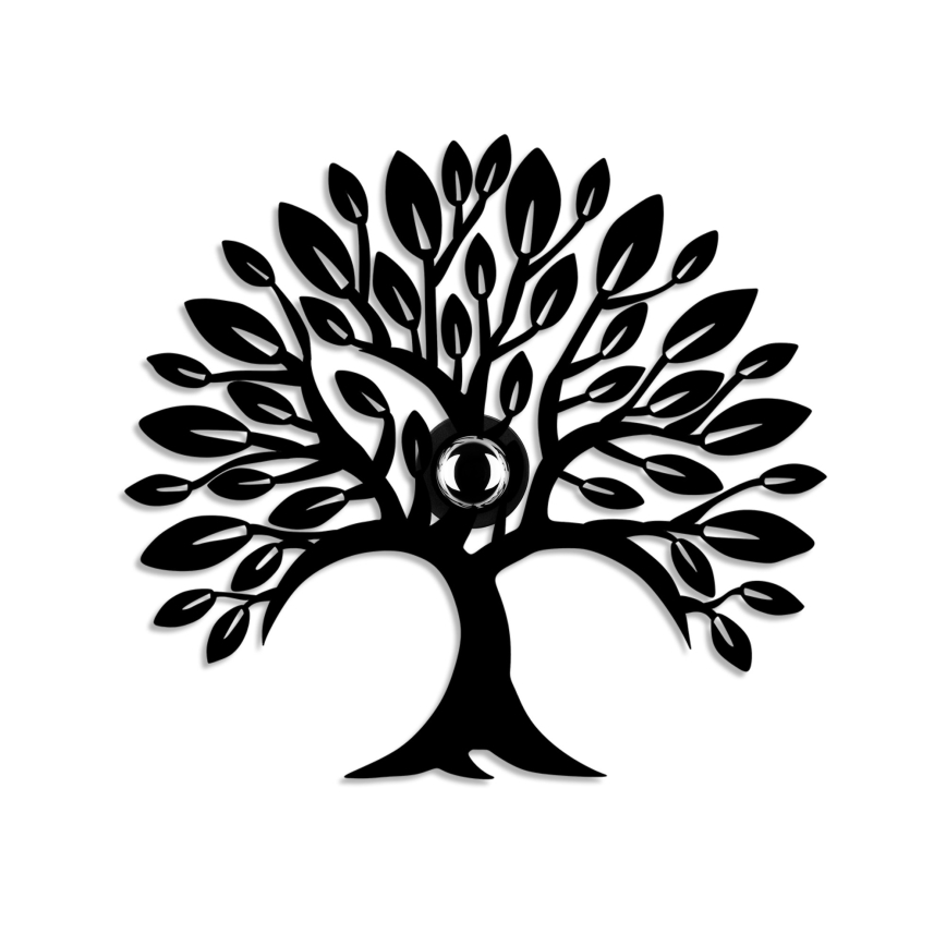 Nástenné svietidlo HEART TREE 1xE27/40W/230V čierna