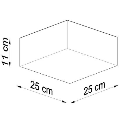 Nástenné svietidlo HORUS 1xE27/60W/230V čierna