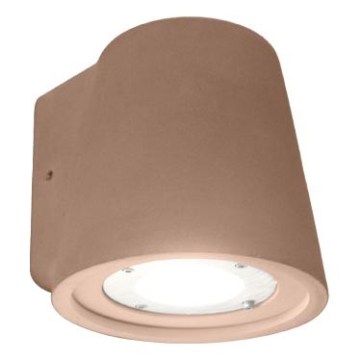 Nástenné svietidlo KIARA 1xGU10/10W/230V hnedé