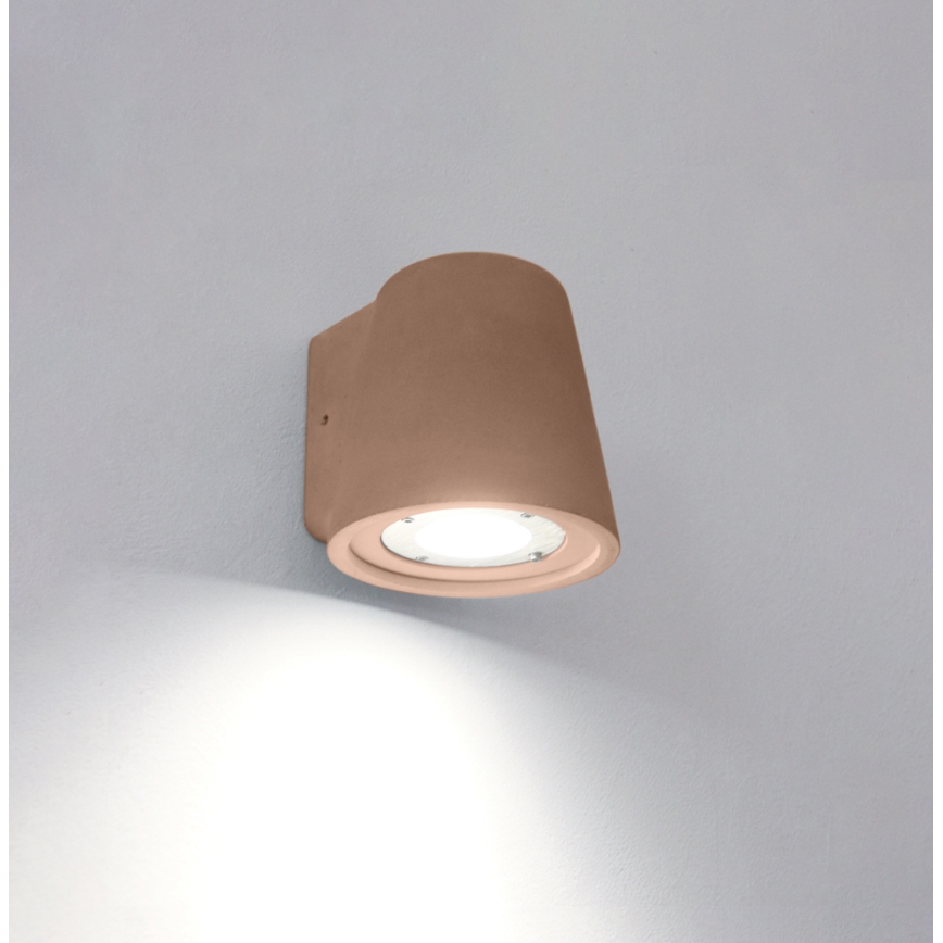 Nástenné svietidlo KIARA 1xGU10/10W/230V hnedé