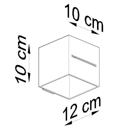 Nástenné svietidlo LOBO 1xG9/40W/230V biela