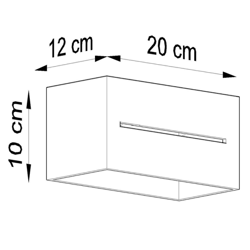Nástenné svietidlo LOBO 2xG9/40W/230V biela