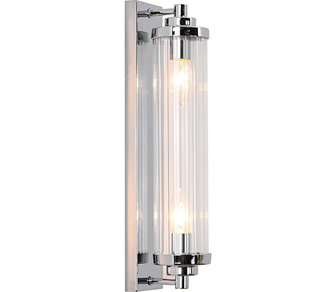 Light Prestige Nástenné svietidlo LORENZO 2xE14/40W/230V lesklý chróm LP-2960/1W CH