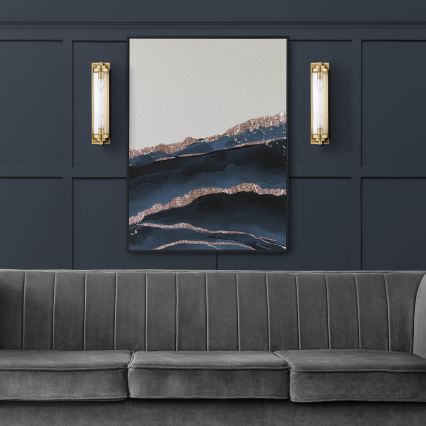 Nástenné svietidlo LORENZO 2xE14/40W/230V zlaté