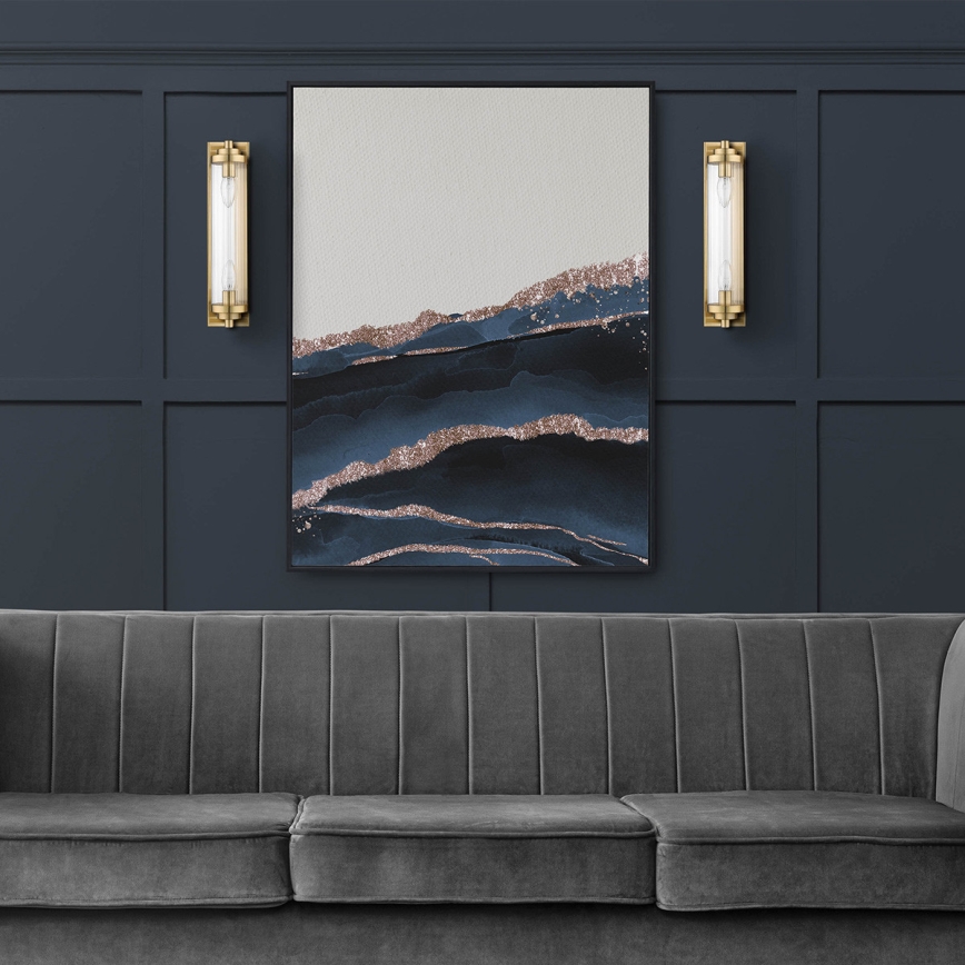 Nástenné svietidlo LORENZO 2xE14/40W/230V zlaté