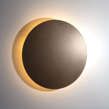 Nástenné svietidlo LUNA 4xG9/8W/230V pr. 40 cm hnedá