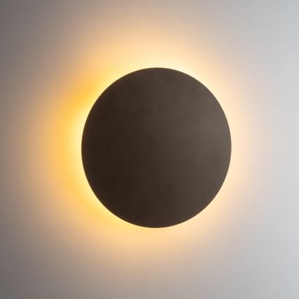 Nástenné svietidlo LUNA 4xG9/8W/230V pr. 40 cm hnedá