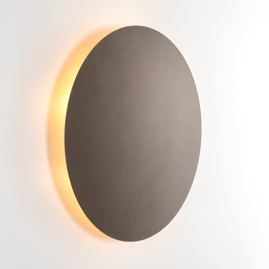 Nástenné svietidlo LUNA 4xG9/8W/230V pr. 40 cm hnedá