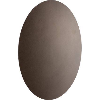 Nástenné svietidlo LUNA 4xG9/8W/230V pr. 40 cm hnedá