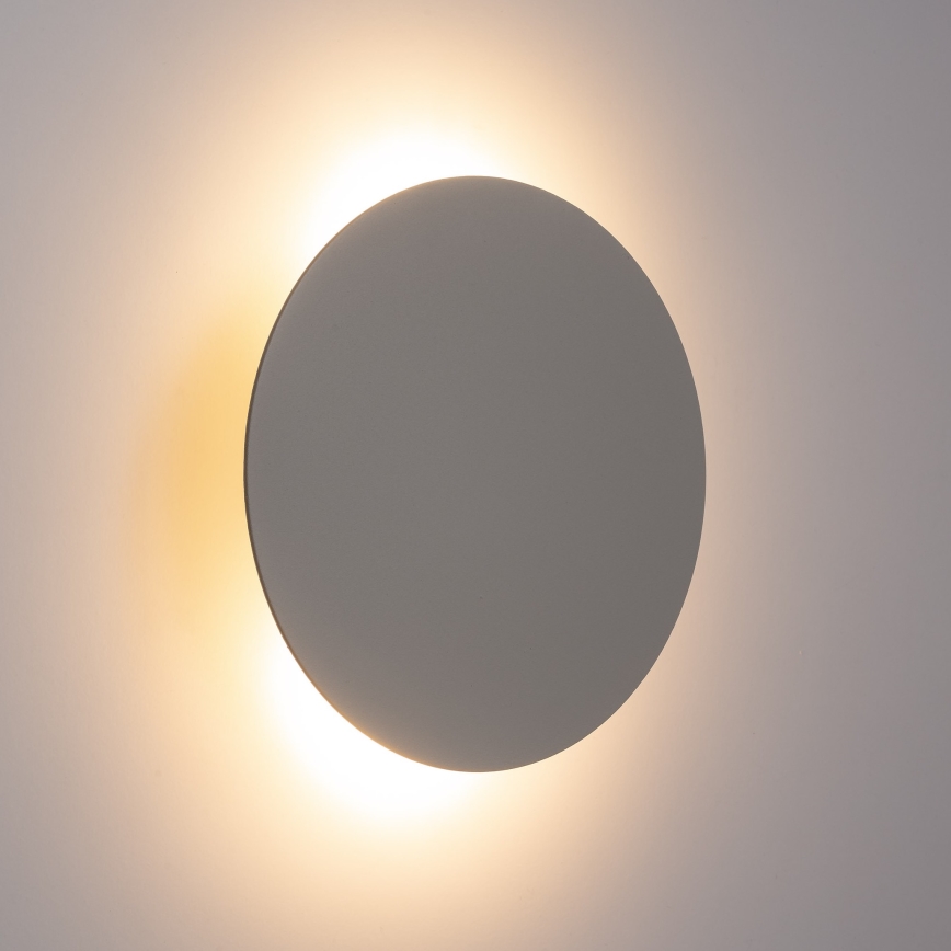 Nástenné svietidlo LUNA 4xG9/8W/230V pr. 40 cm šedá