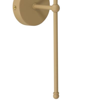 Nástenné svietidlo MADELA 1xE14/40W/230V čierna/béžová