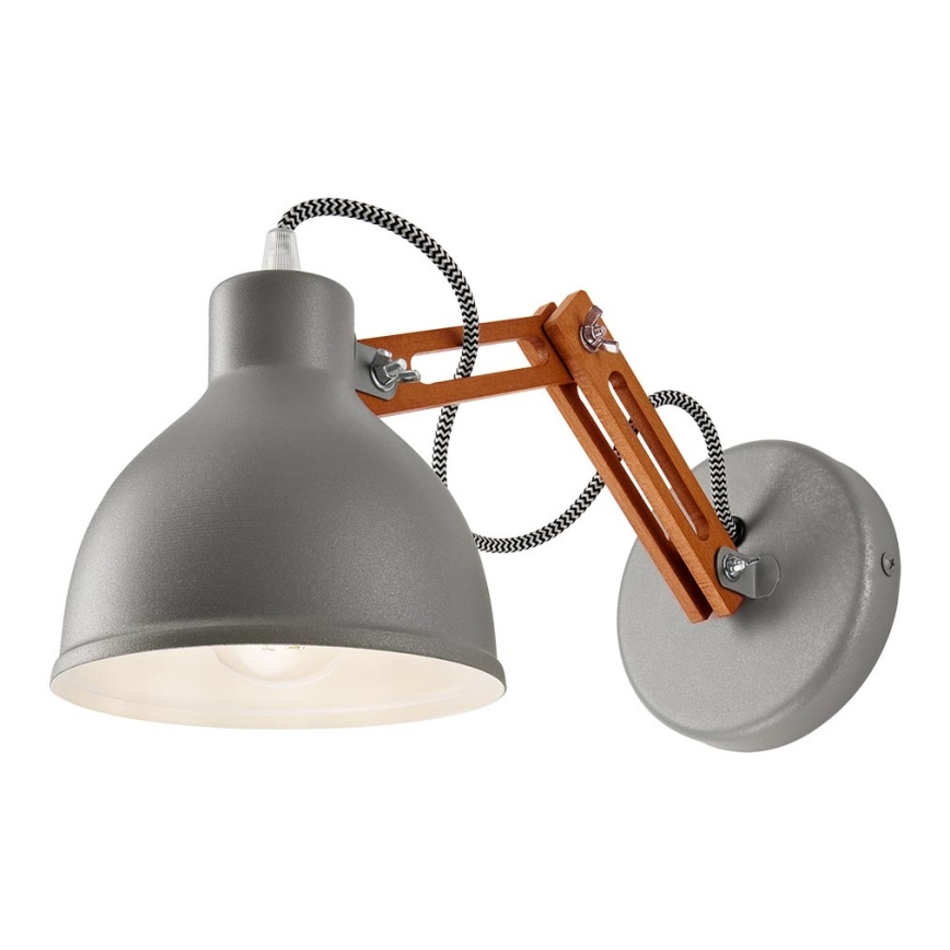 Nástenné svietidlo MARCELLO 1xE27/60W/230V buk