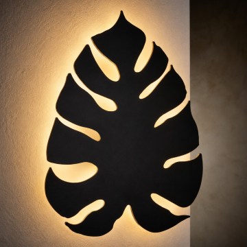 Nástenné svietidlo MONSTERA 3xG9/6W/230V čierne