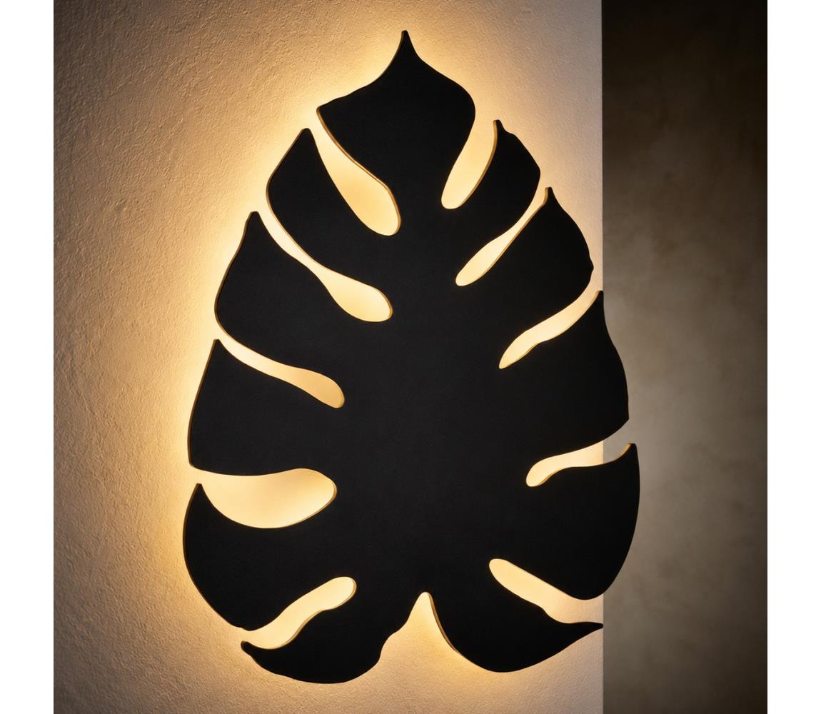 Nástenné svietidlo MONSTERA 3xG9/8W/230V čierne 4666