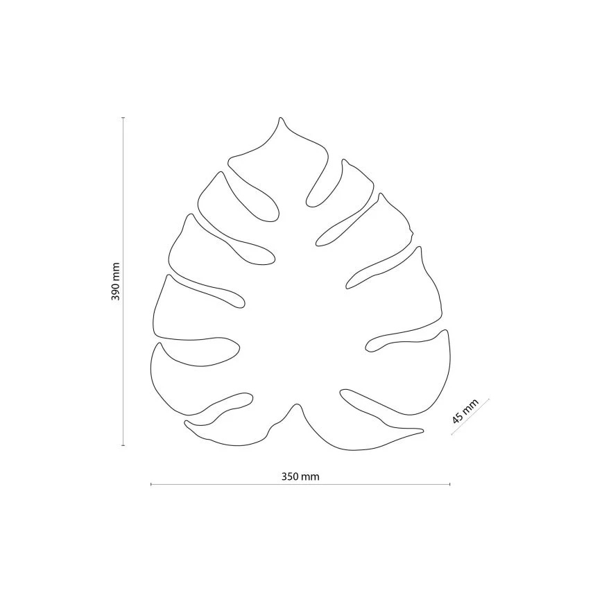 Nástenné svietidlo MONSTERA 3xG9/8W/230V čierne