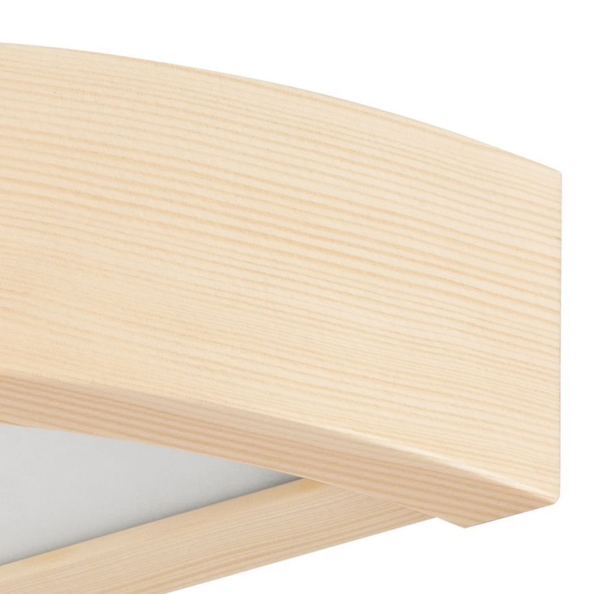 Nástenné svietidlo NATURAL 1xE27/60W/230V borovica