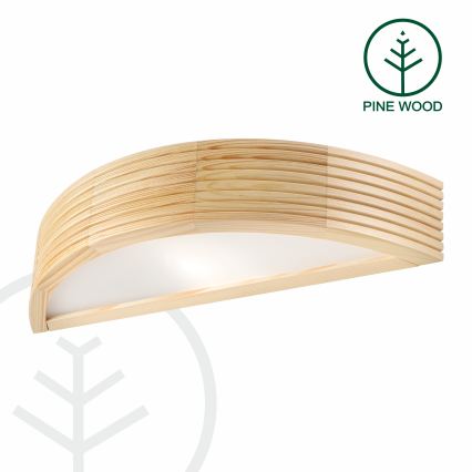 Nástenné svietidlo NATURAL MODERN 1xE27/15W/230V, borovica