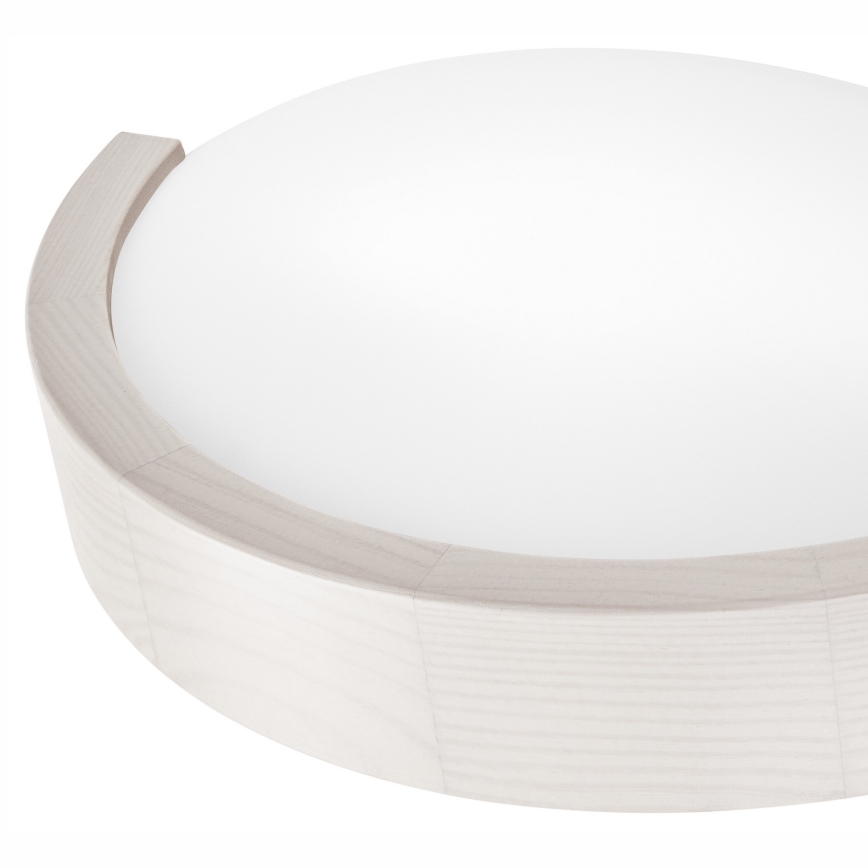 Nástenné svietidlo NATURAL SLIM 1xE27/60W/230V borovica/biela