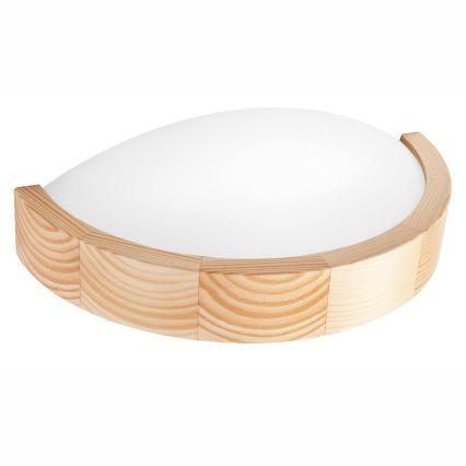 Nástenné svietidlo NATURAL SLIM 1xE27/60W/230V borovica