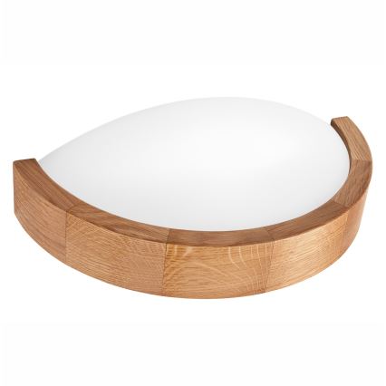 Nástenné svietidlo OAK SLIM 1xE27/60W/230V dub