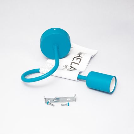 Nástenné svietidlo OXFORD 1xE27/15W/230V modrá