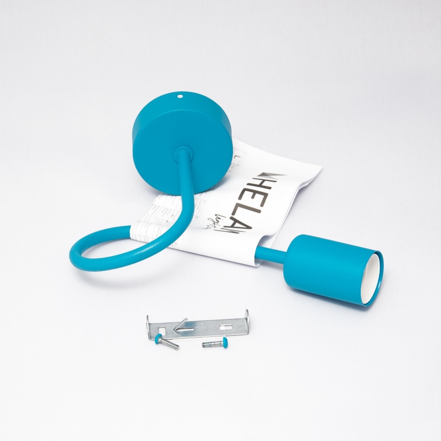 Nástenné svietidlo OXFORD 1xE27/15W/230V modrá